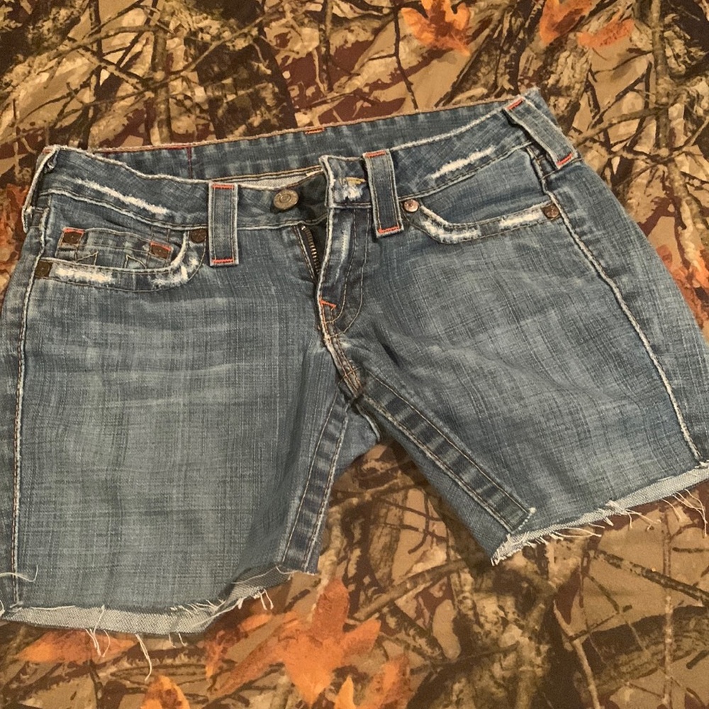 Used true religion shorts